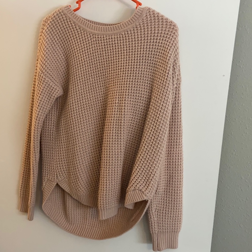 Blush pink sweater